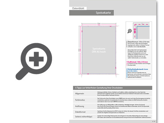 Product Bild speisekarte_mit_3-fach_drahtheftung__endformat_din_a5__8-seitig